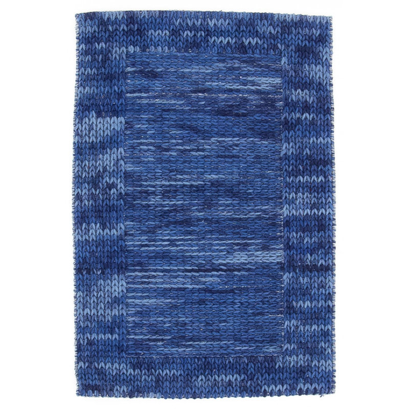 Geometric Wool Hand Woven 60cm X 90cm Area Rug