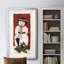 Bonhomme de neige I - cadre photo, reproduction d'art-873409644-873409645