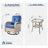 Three-Piece Outdoor Swivel Chair Set-1847364731