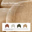 Fauteuil rembourré avec coussin lombaire l 33 po Fidele-1370657651