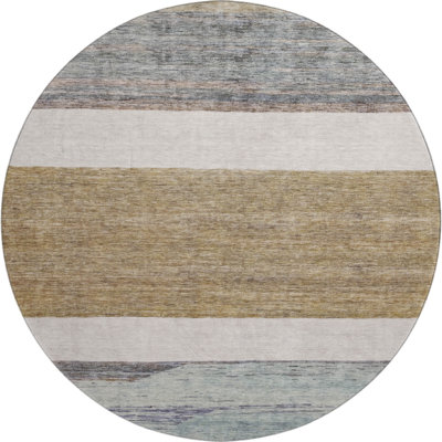 Premium Machine Washable Marasco AMF1624 Stripes Rug