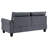 Grey Loose Back Sectional Sofa