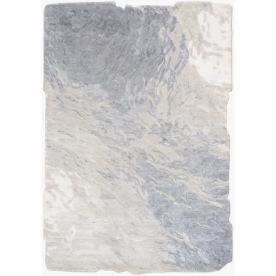 Astrid Hand Tufted Viscose Abstract Indoor Rug
