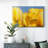 Sunshine Yellow I-Gallery Wrapped Canvas-337747108