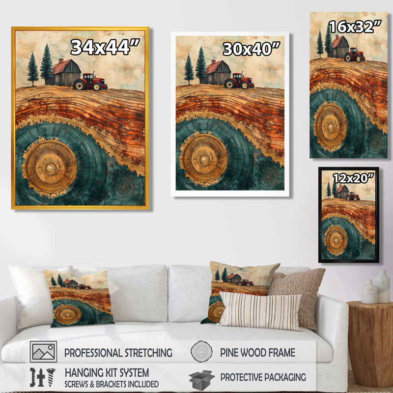 Doytcho - Landscapes Canvas Art Print, Argent argent, H 40 po x l 30 po, Reproduction encadrée d'une seule photo