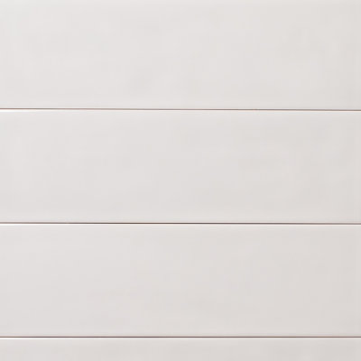Bedouin 3.5" x 12" Light Gray Gloss Ceramic Subway Tile