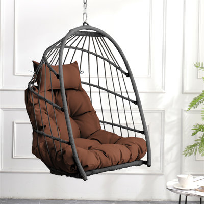 Chaise suspendue en rotin pour l'extérieur PE