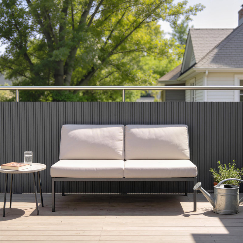 Garden Privacy Screen, 100cm H x 500cm W x 0.01cm D