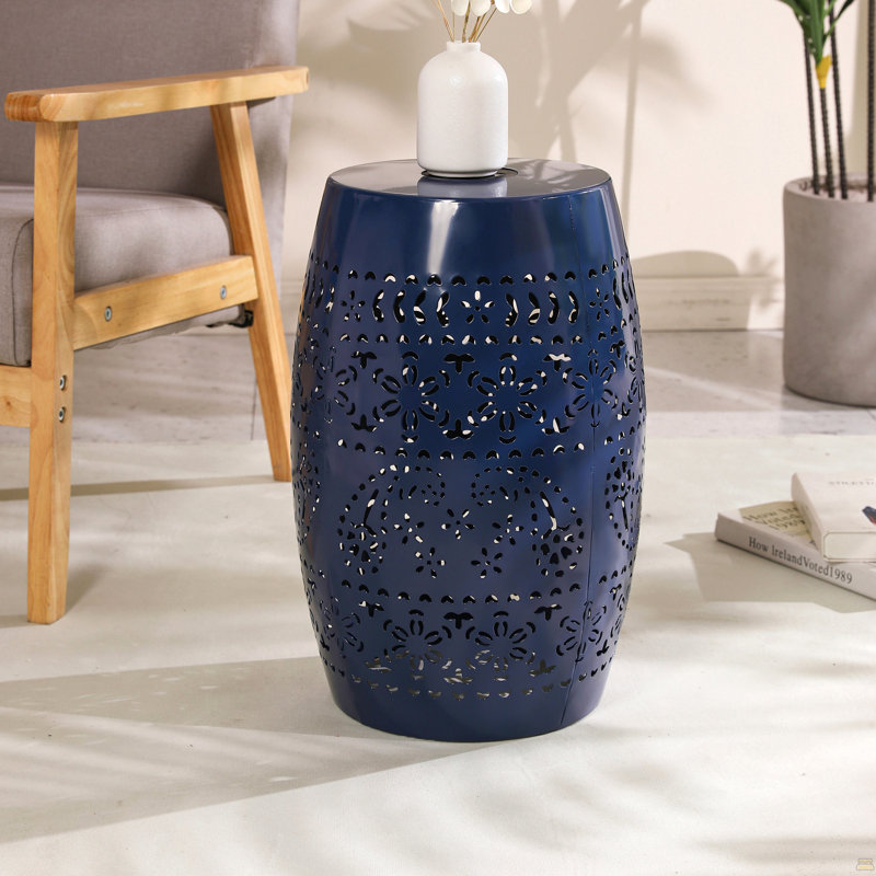 Table d'appoint Solar, Bleu très foncé