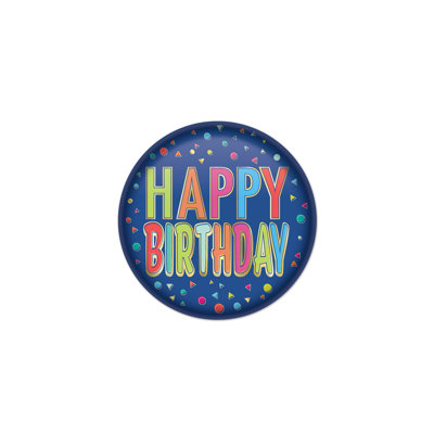 Bouton «Happy Birthday»