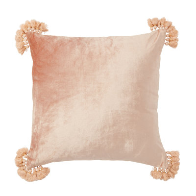 Raj Velvet Square Pillow Cover & Insert