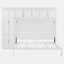 Grand lit escamotable avec armoires de rangement et tablettes-105490573