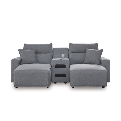 Bodie 3-Piece Power Reclining Sectional With Chaise