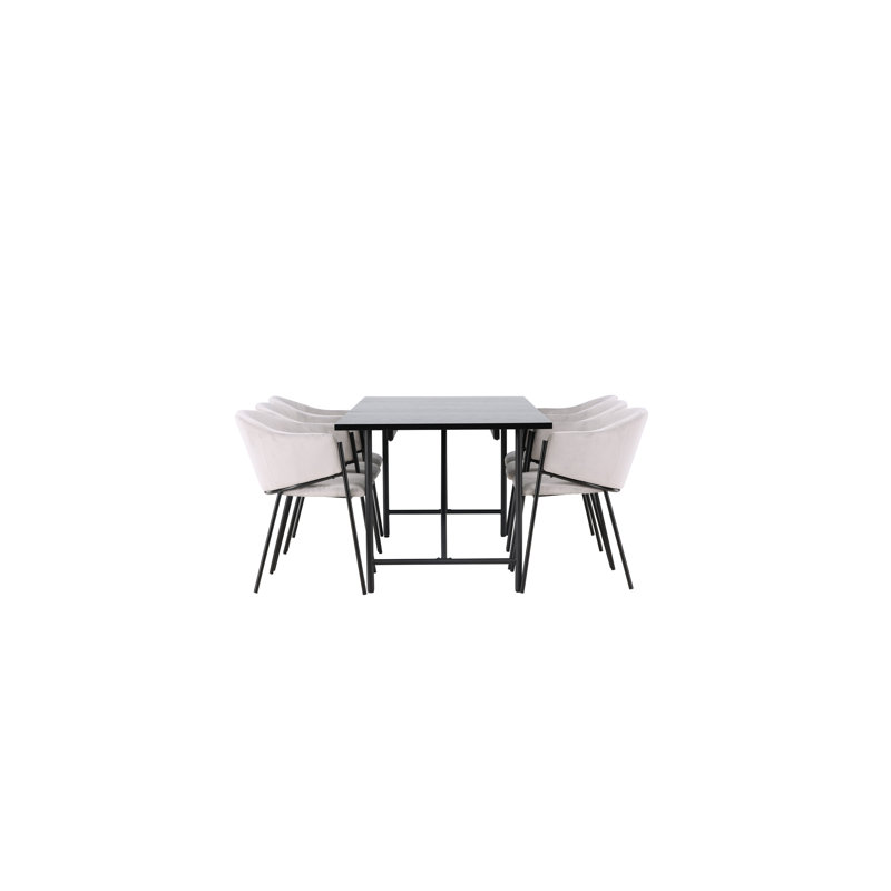 Boucher 6 - Person Dining Set