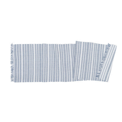 Striped  100% Cotton Table Runner