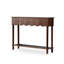 Console en bois massif noyer clair clair-1207441443