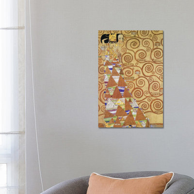 Klimt: Expectation by Gustav Klimt - 1 Piece Wrapped Canvas Wall Art