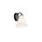 Fusion - Pavia 1-Light Wall Sconce - Matte Black-124960053