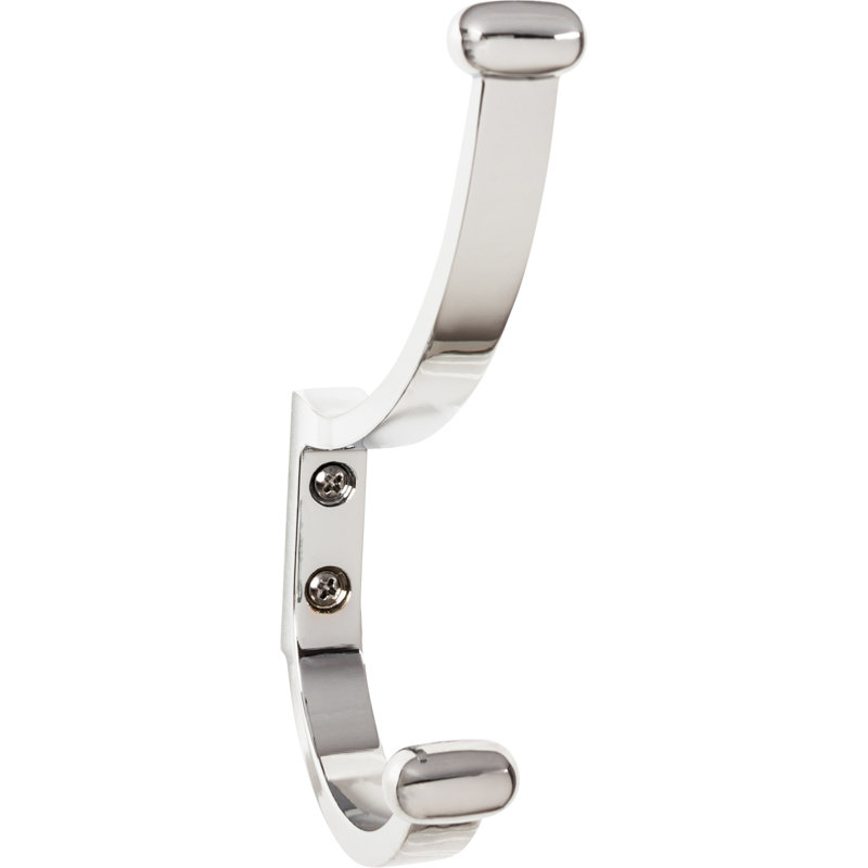 Ryland Hillmont Wall Hooks, Polished Chrome
