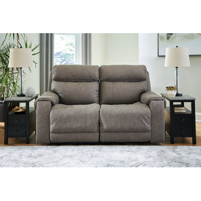 74"" Vegan Leather Power Reclining Loveseat -  Signature Design by Ashley, 23501S1