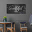 «It's a Beautiful Day» par Susie Boyer, art mural en métal, 48 po x 24 po