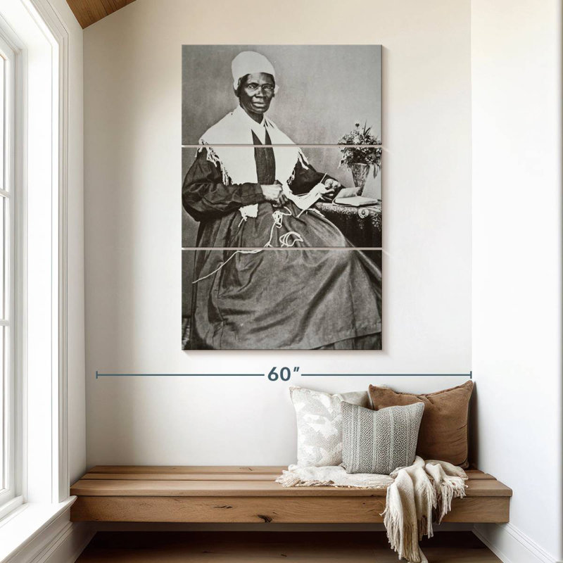 Khareem Sojourner Truth, 50" H x 32" W