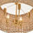5-light Boho Farmhouse Hand-woven Rattan Chandelier-1619285194