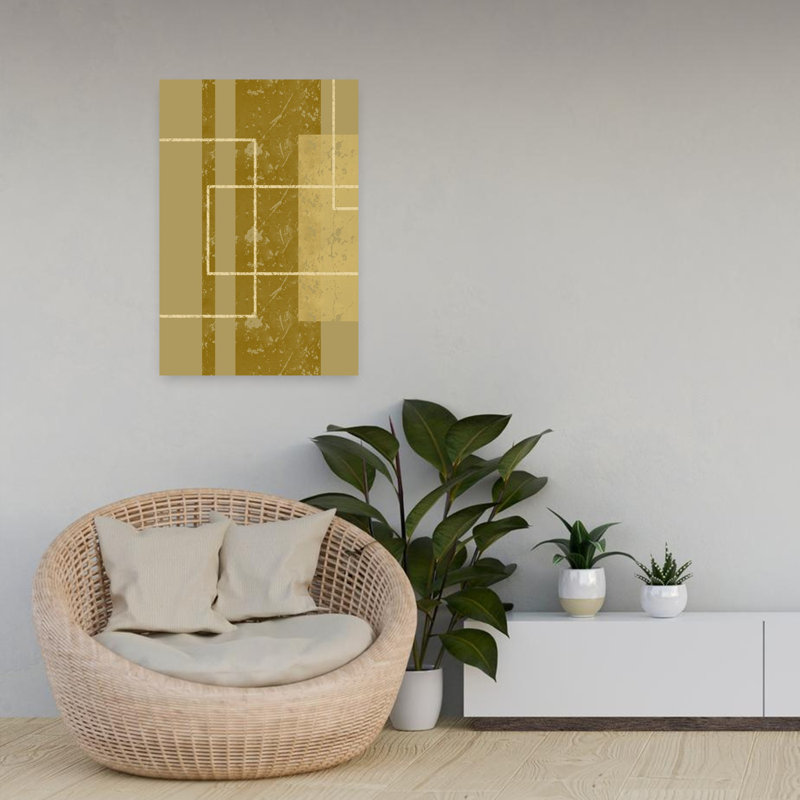 Art contemporain, art contemporain abstrait, H 24 po x l 16 po