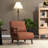 Daveah Twin or Smaller 23.5" Wide Tight Back Futon Chair-2100073153