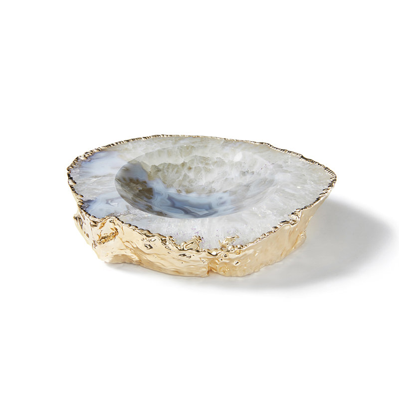 Decor Crystal Decorative Bowl, 1.5" H x 6" W x 6" D