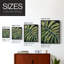 Reproduction encadrée Nocturnal Monstera I-Premium - prête à être accrochée - aucun clou requis - aucun clou requis-280901697-280901705