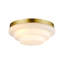 Raik Glass Flush Mount