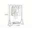Luxury Hall Tree Rack-129413823