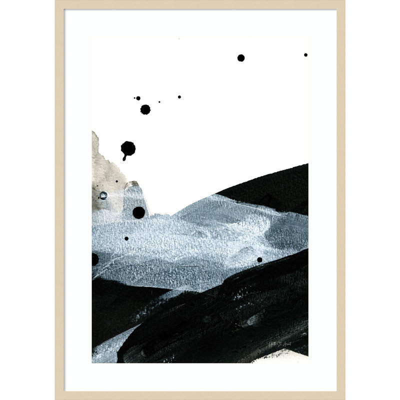 «Gradient Mouvement I» par Yvette St. Amant, impression sur bois encadrée, H 41 po x l 30 po