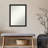 Avon Black Narrow Bathroom Vanity Non-Beveled Wall Mirror-1553648308