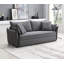 Lit gigogne escamotable en tissu avec rangement-6894015