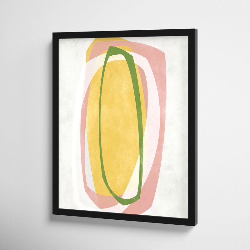 Orbit 12 by Jacques Pilon, Black Framed, 20" H x 16" W