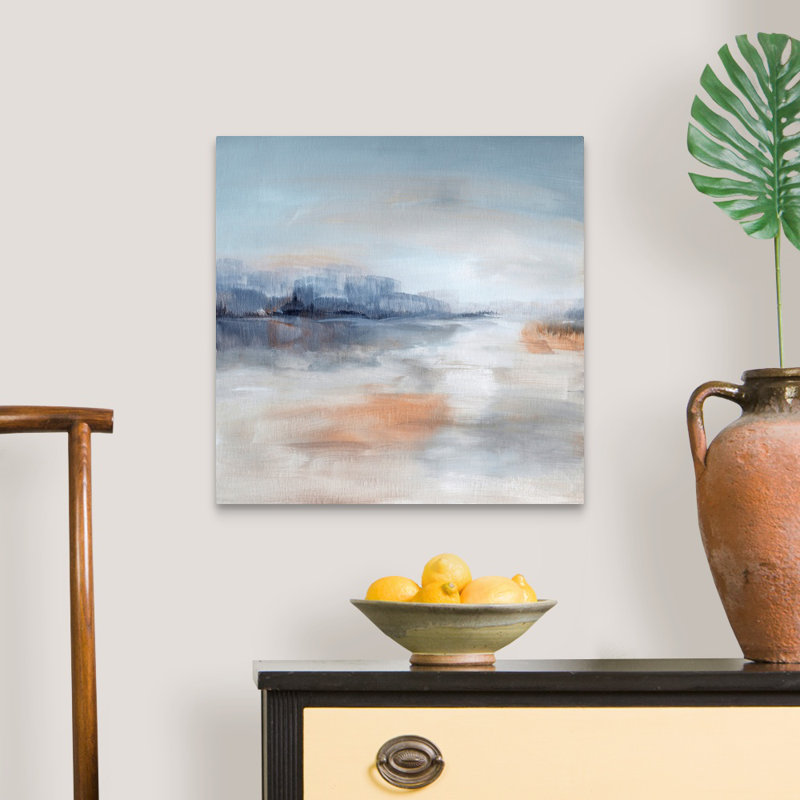 Aqua Terra - reproduction d'art sur toile, Toile tendue, H 20 po x l 20 po x P 1,25 po
