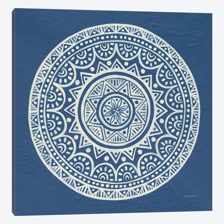 « circle designs ii », impression sur toile, H 48 po x l 48 po x P 1,5 po
