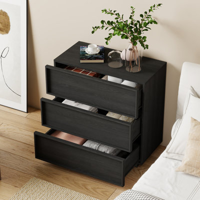 29.5" W Modern 3 Drawer Dresser