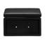 Repose-pieds standard rectangulaire avec rangement en similicuir 32 po Atreju-1213718294-1213718295