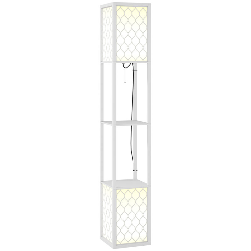 Carlysia Column Floor Lamp