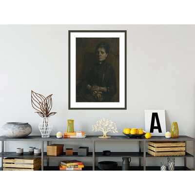 «Portrait of a Woman» par Vincent van Gogh, impression giclée encadrée