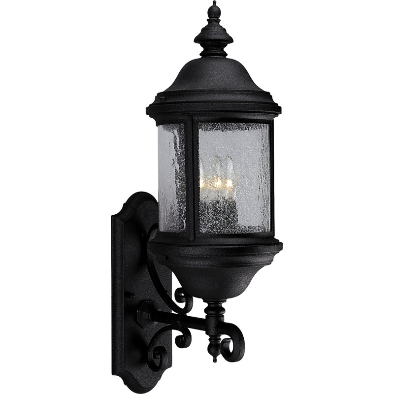 Antioca Wall Light, 26.5" H x 8.38" W, Black