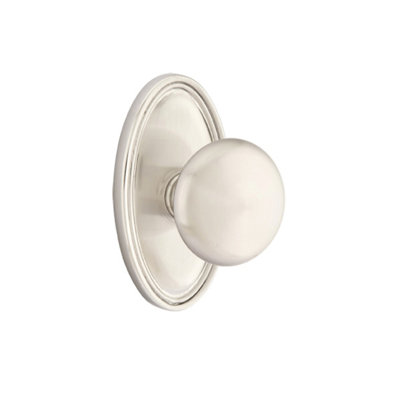 Double Dummy Providence Knob with Oval Rose
