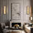 Mikinzie LED Wall Sconces Wallchiere Flush Mounted Sconces with Alabaster Shade-1337848017