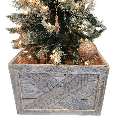Arbre de Noël Rockin 'Wood Barnwood