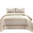 Boho Stripe Reversible Coverlet Set-1898669244-1955449903
