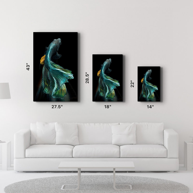 Peinture murale élégante en verre trempé 18,1 po x 28,3 po | 100% verre trempé, épaisseur: 0,16 pouce | Imprimé UV pour des couleurs éclatantes et une durabilité | Parfait pour la décoration intérieure et l'esthétique moderne