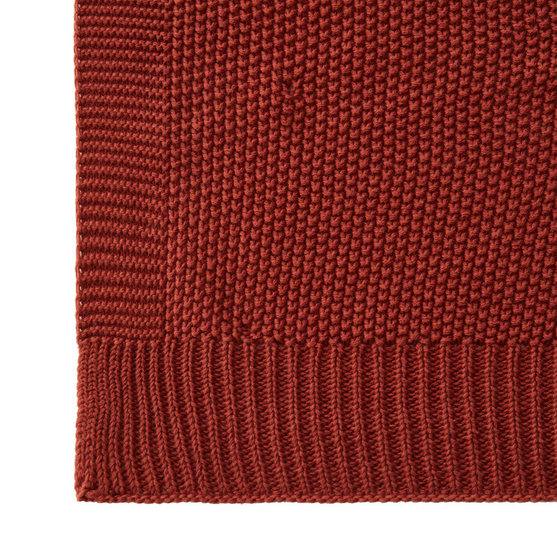 Jeté en coton uni Latitude Run® Home, Ruat
